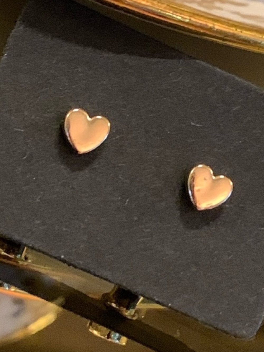 Mini Heart Stud Earrings